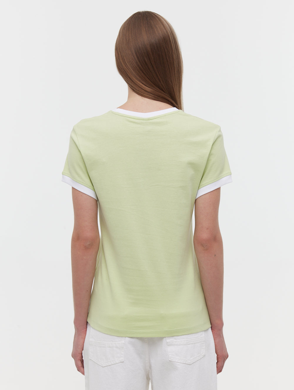 Vivica t-shirt ringer brodé