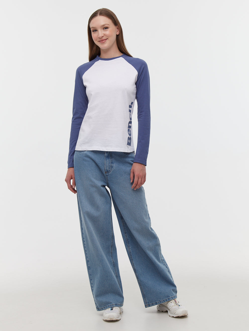 Brina t-shirt baseball à manches longues