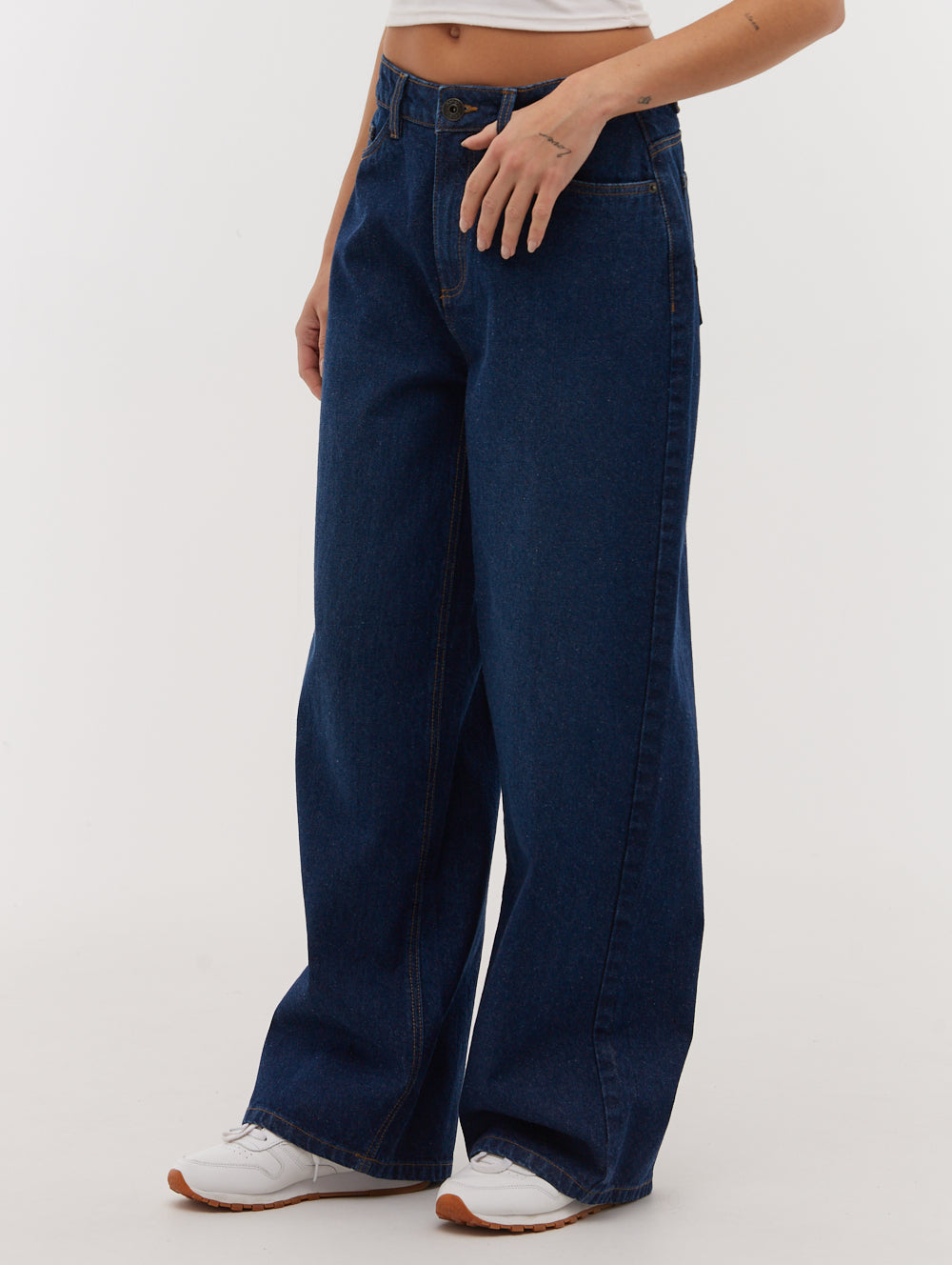 Maxina jeans à jambes larges