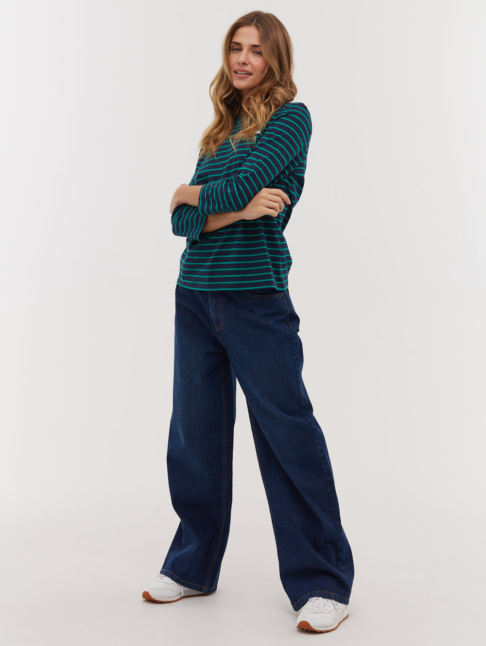 Maxina jeans à jambes larges