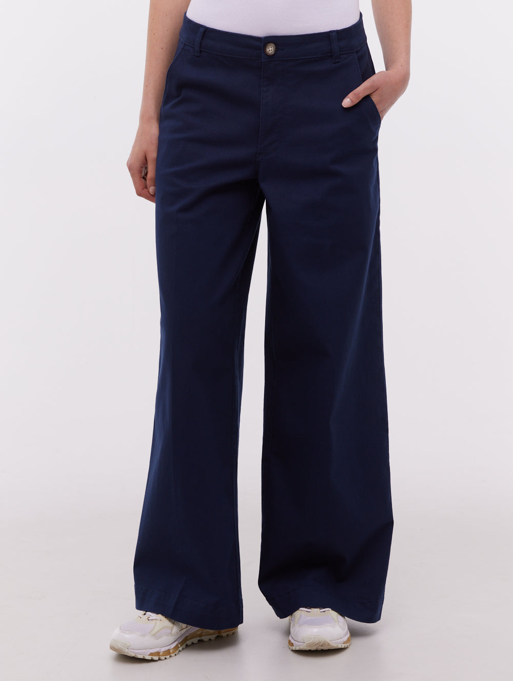 Heera pantalon à jambes larges