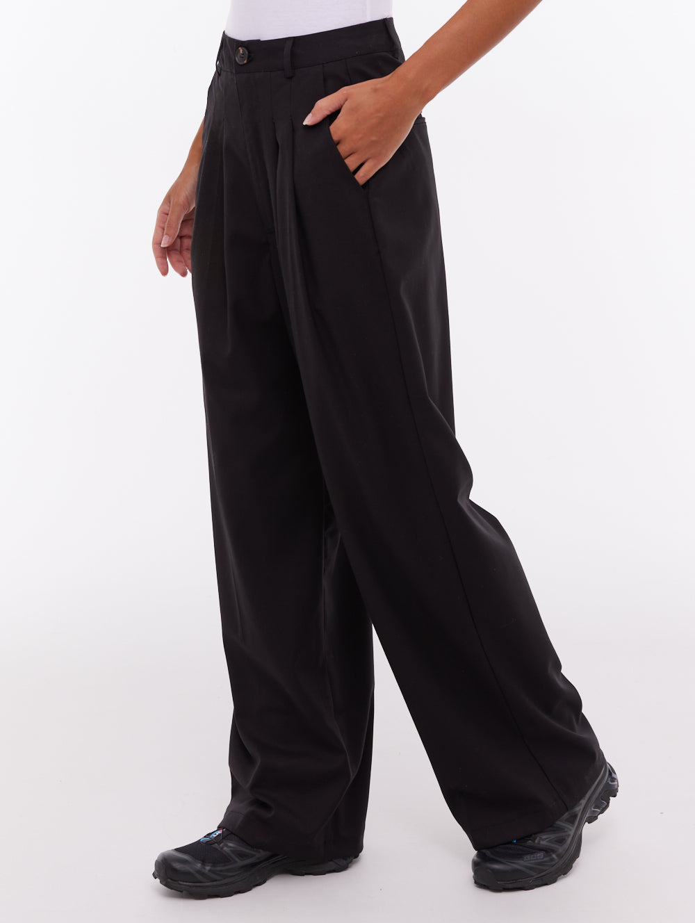 Monnie pantalon jambes larges - Noir