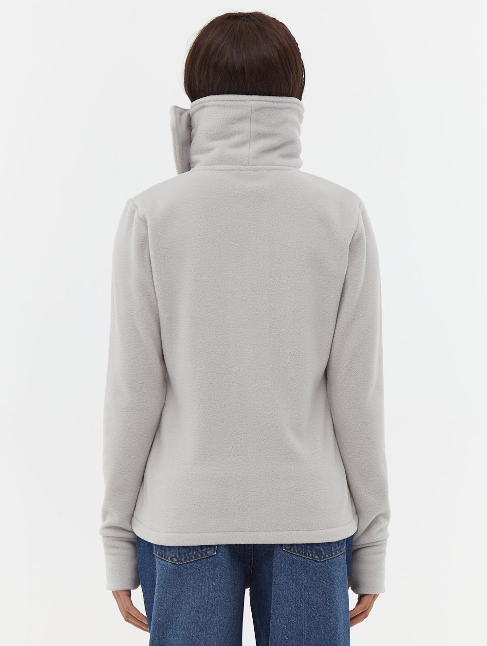 Finish chandail zippé en micropolaire à col montant