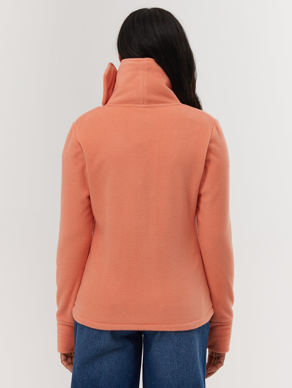 Finish chandail zippé en micropolaire à col montant