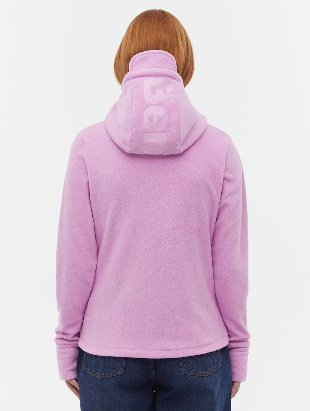 Ninja chandail zippé asymétrique en micropolaire