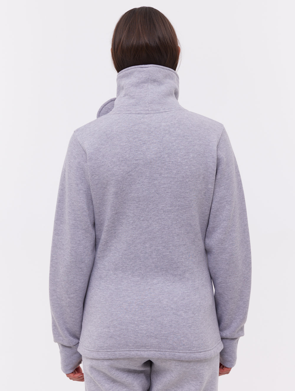 Haylo chandail zippé à col croisé