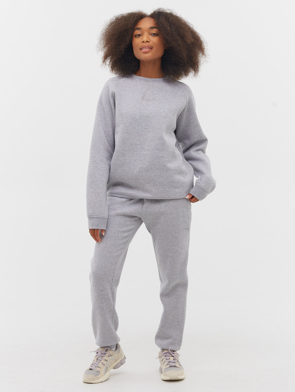 Lerna chandail raglan oversize durable à col rond
