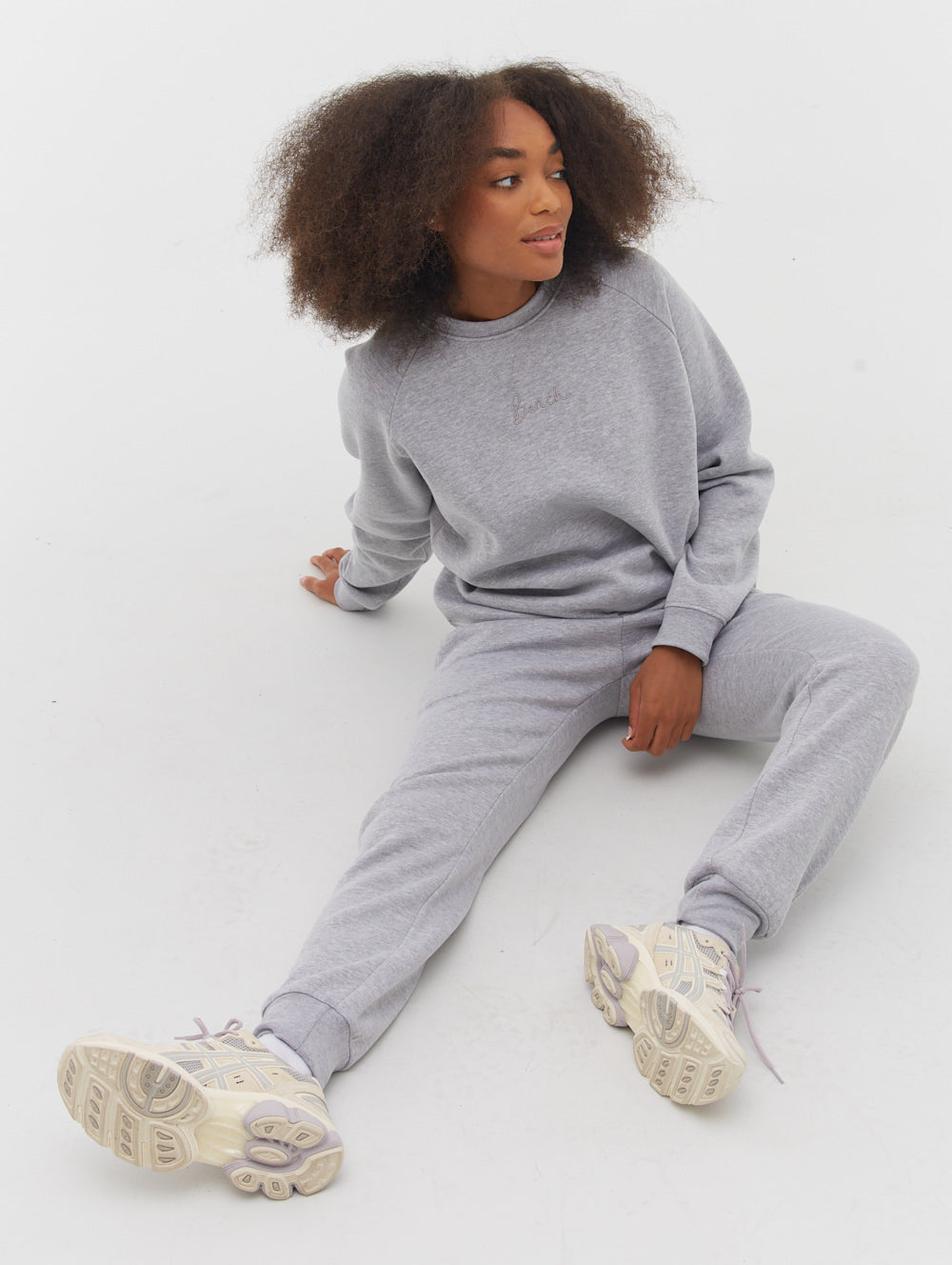 Lerna chandail raglan oversize durable à col rond