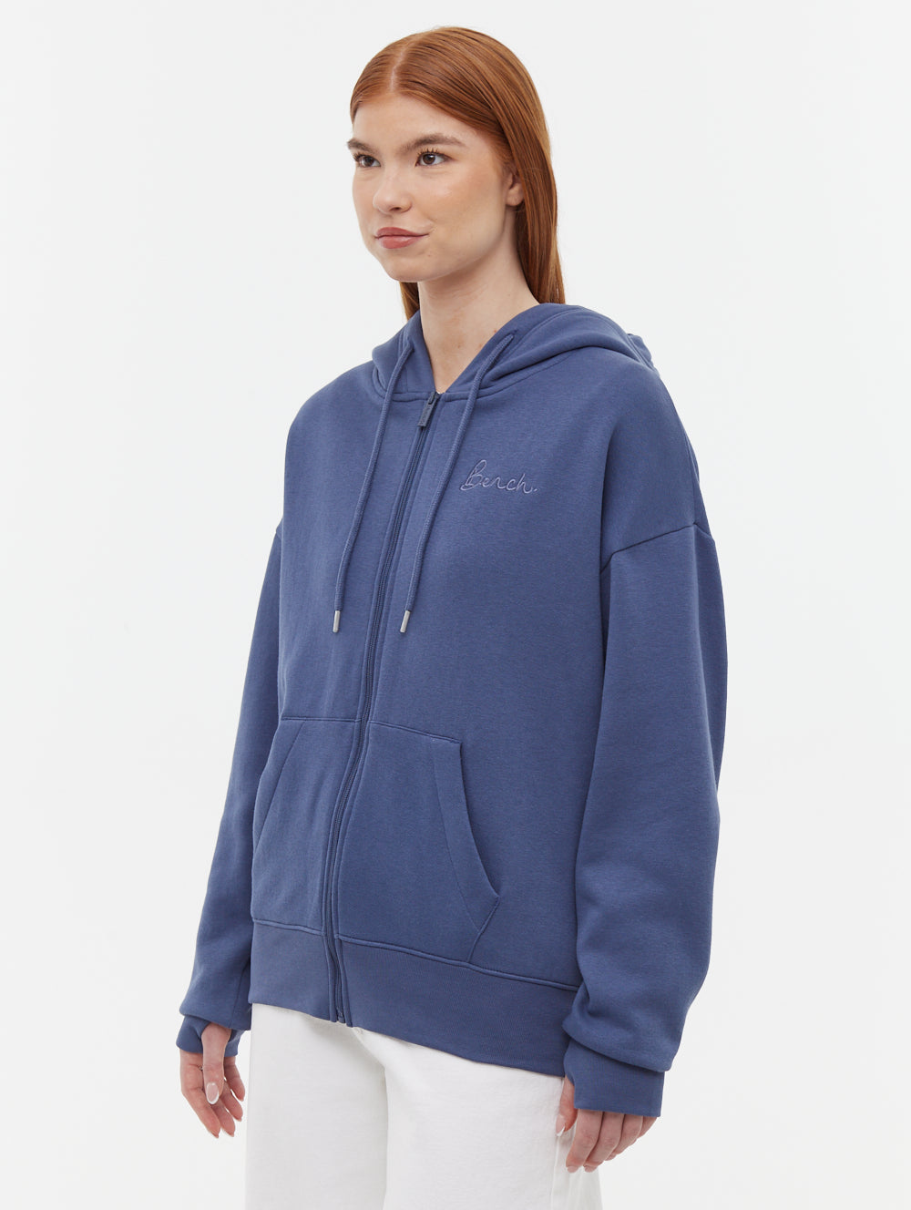 Naos chandail oversize à capuchon zippé