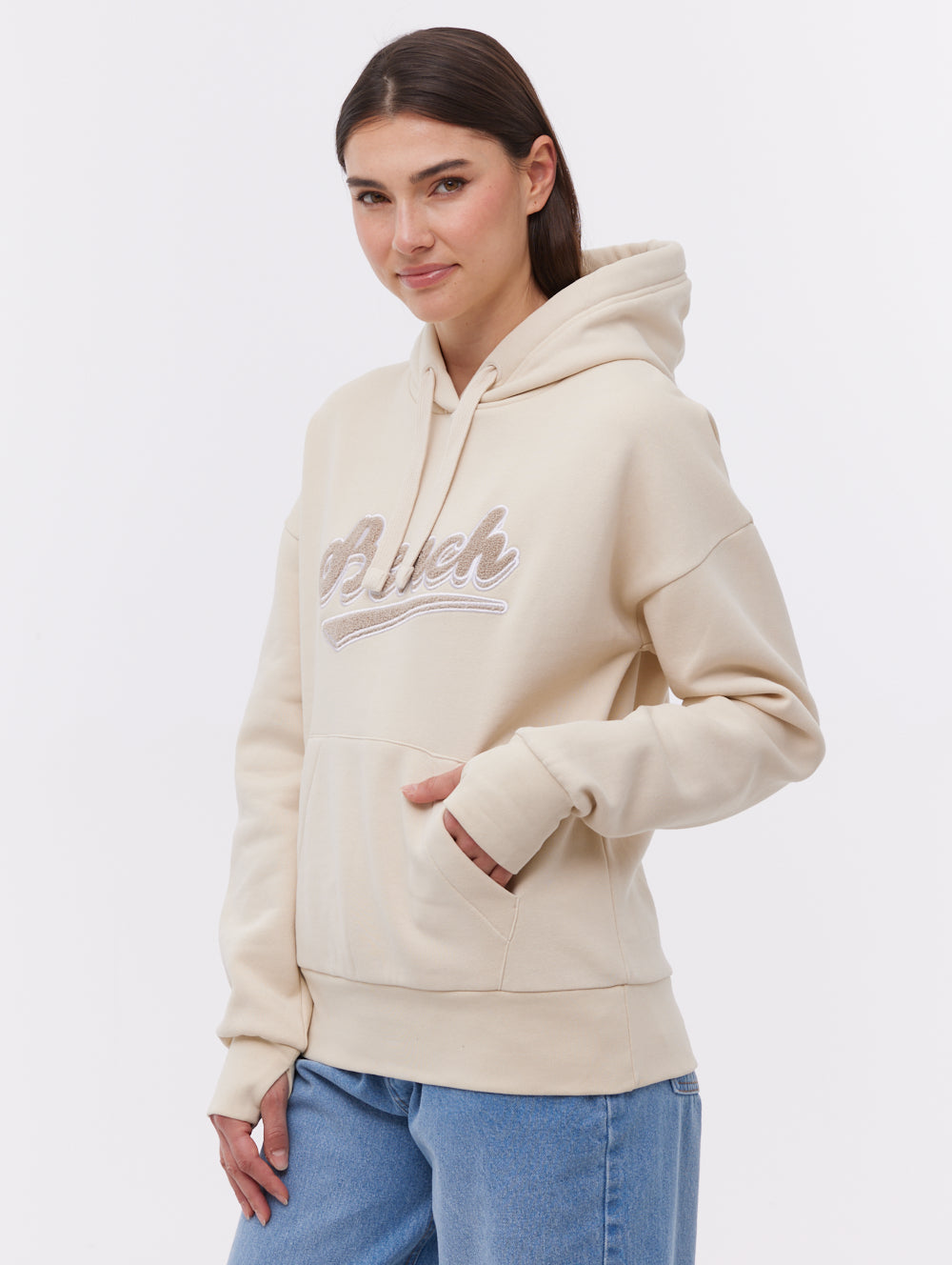 Karolina chandail à capuchon logo rétro