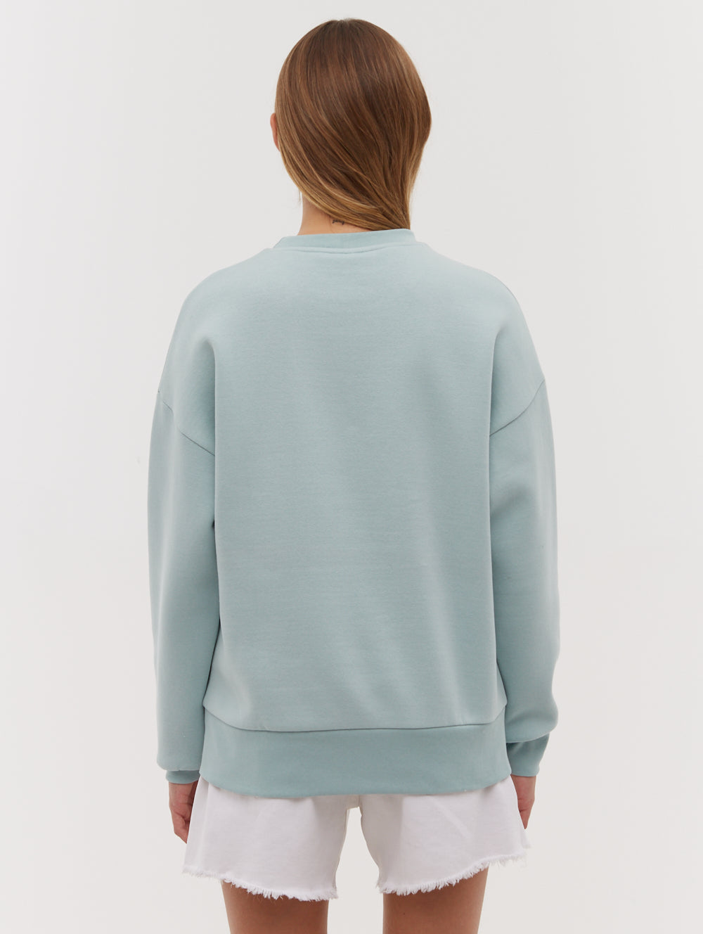 Steffi chandail à col rond logo rétro