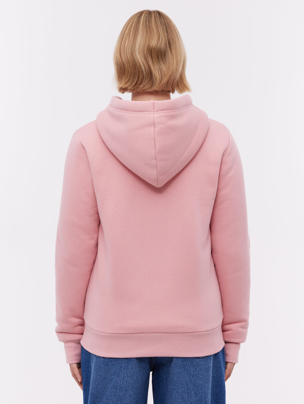 Mintz chandail à capuchon zippé doublé sherpa - Rose