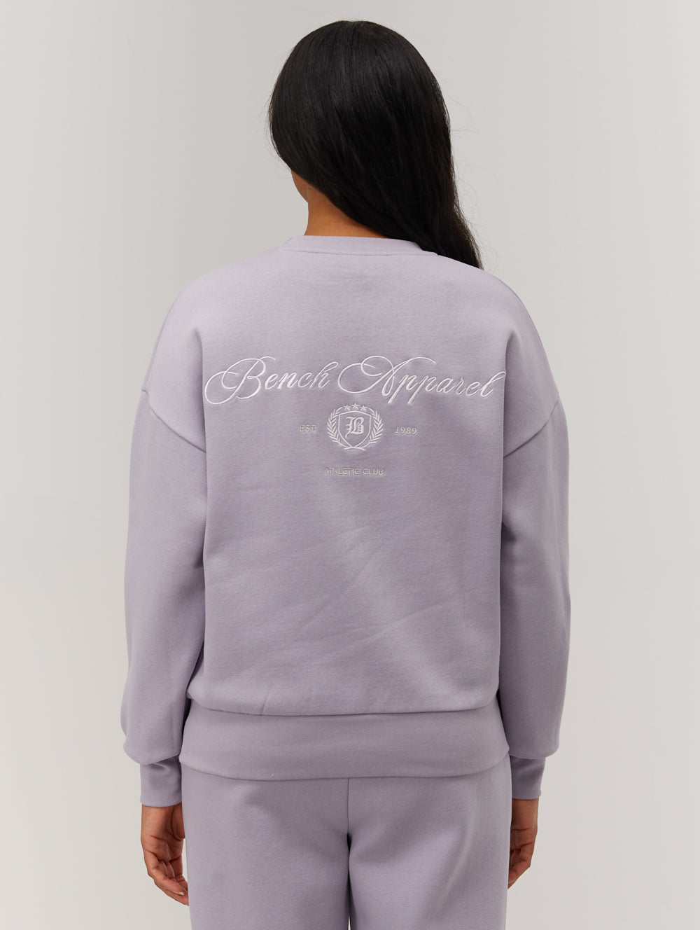 Desta chandail à col rond graphique script