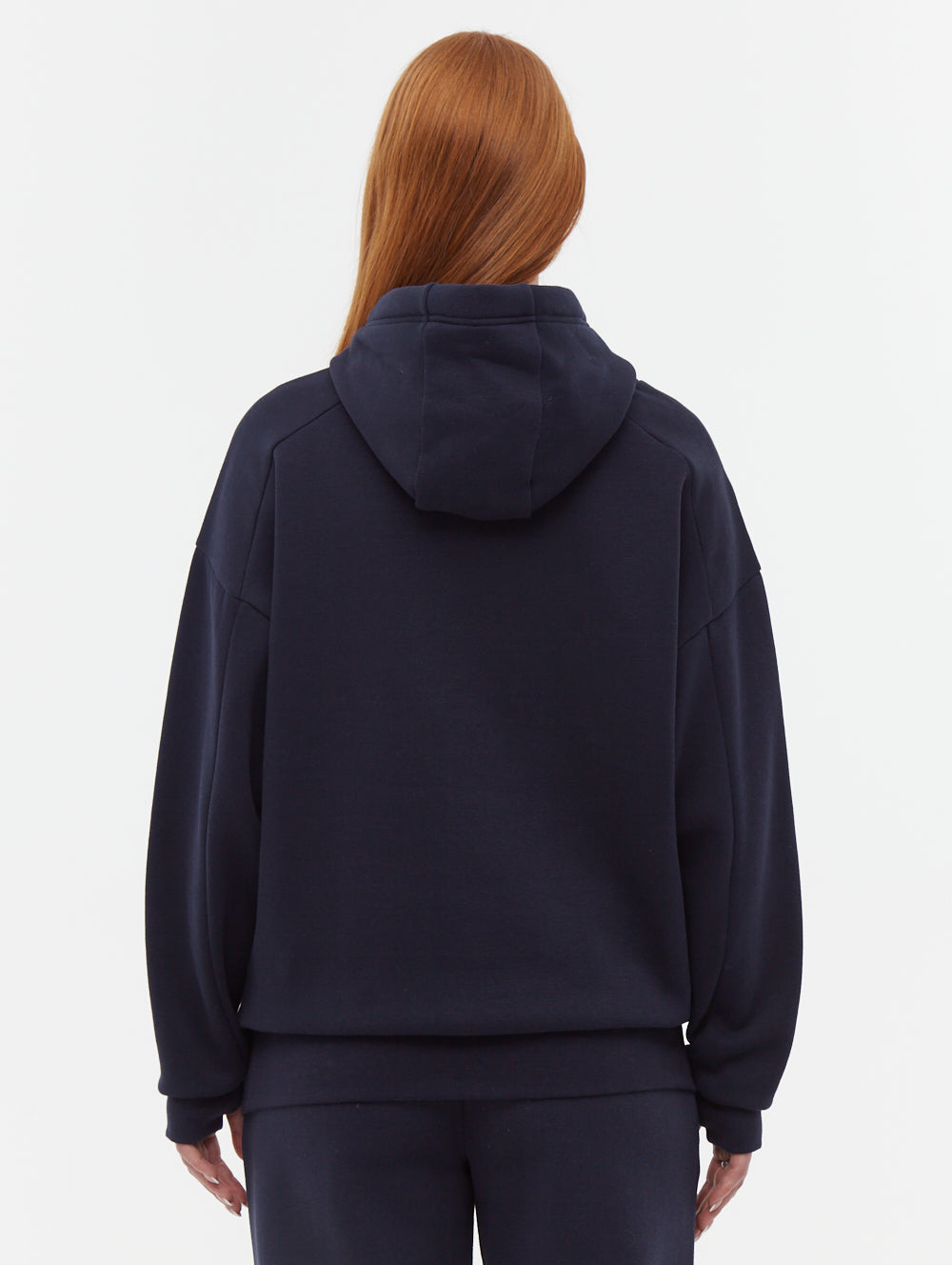 Contessa chandail oversize à capuchon graphique script