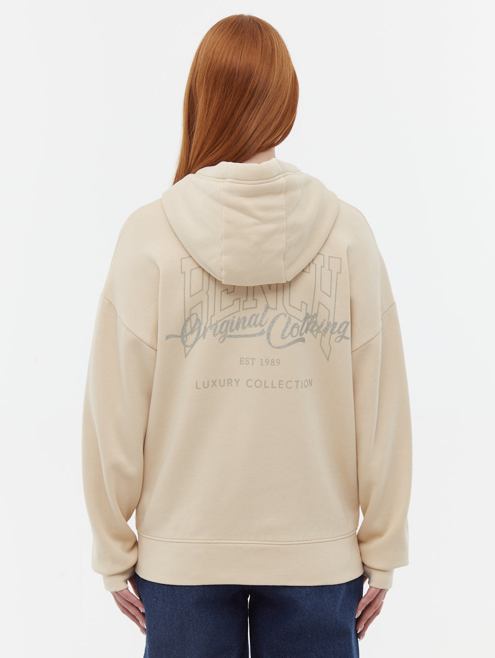 Zira chandail à capuchon zippé logo athlétique