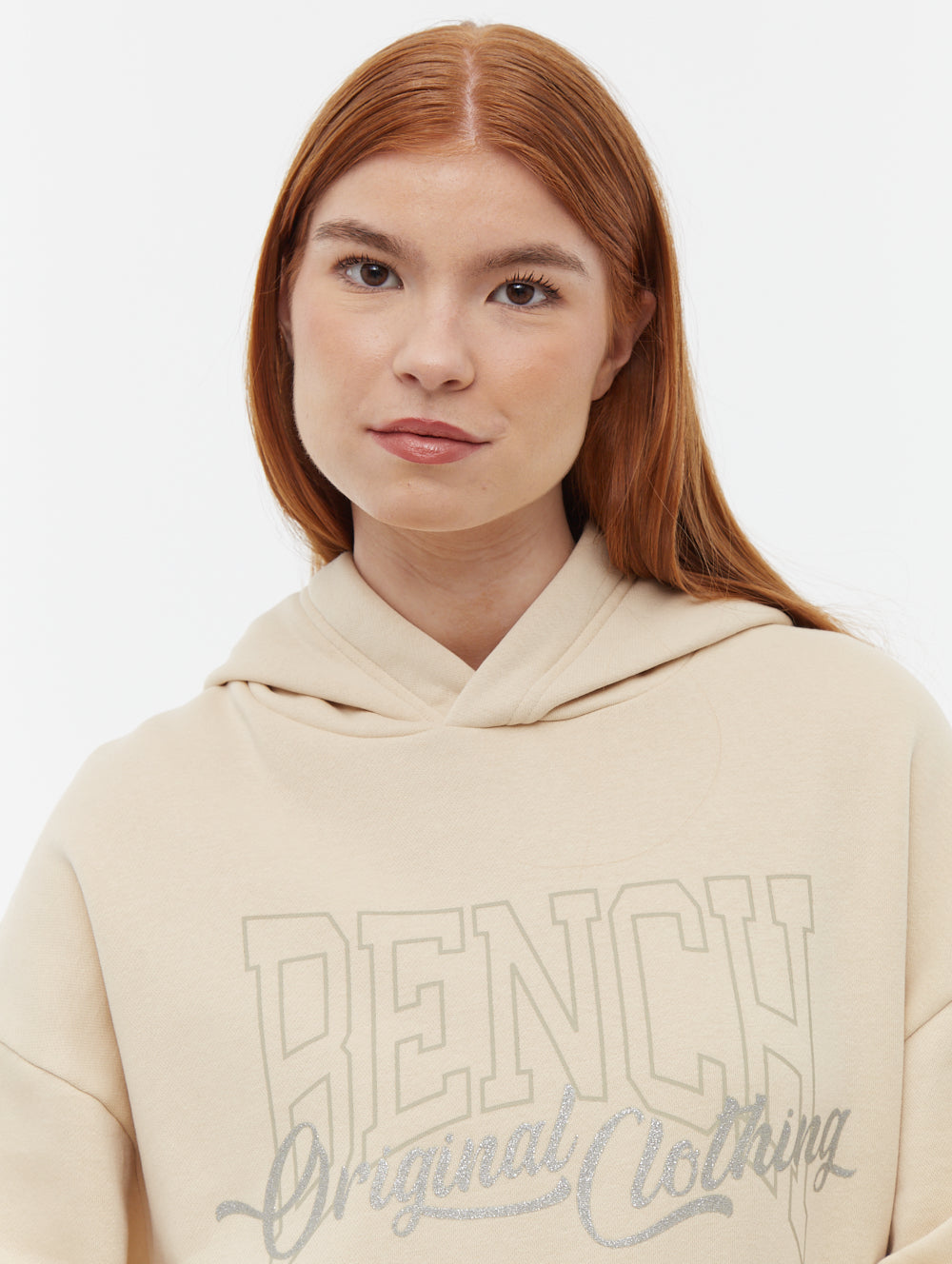 Theda chandail oversize à capuchon logo athlétique