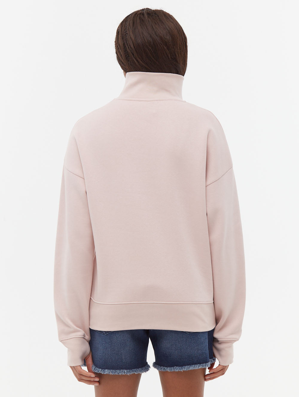 Huntley chandail demi-zip à col montant