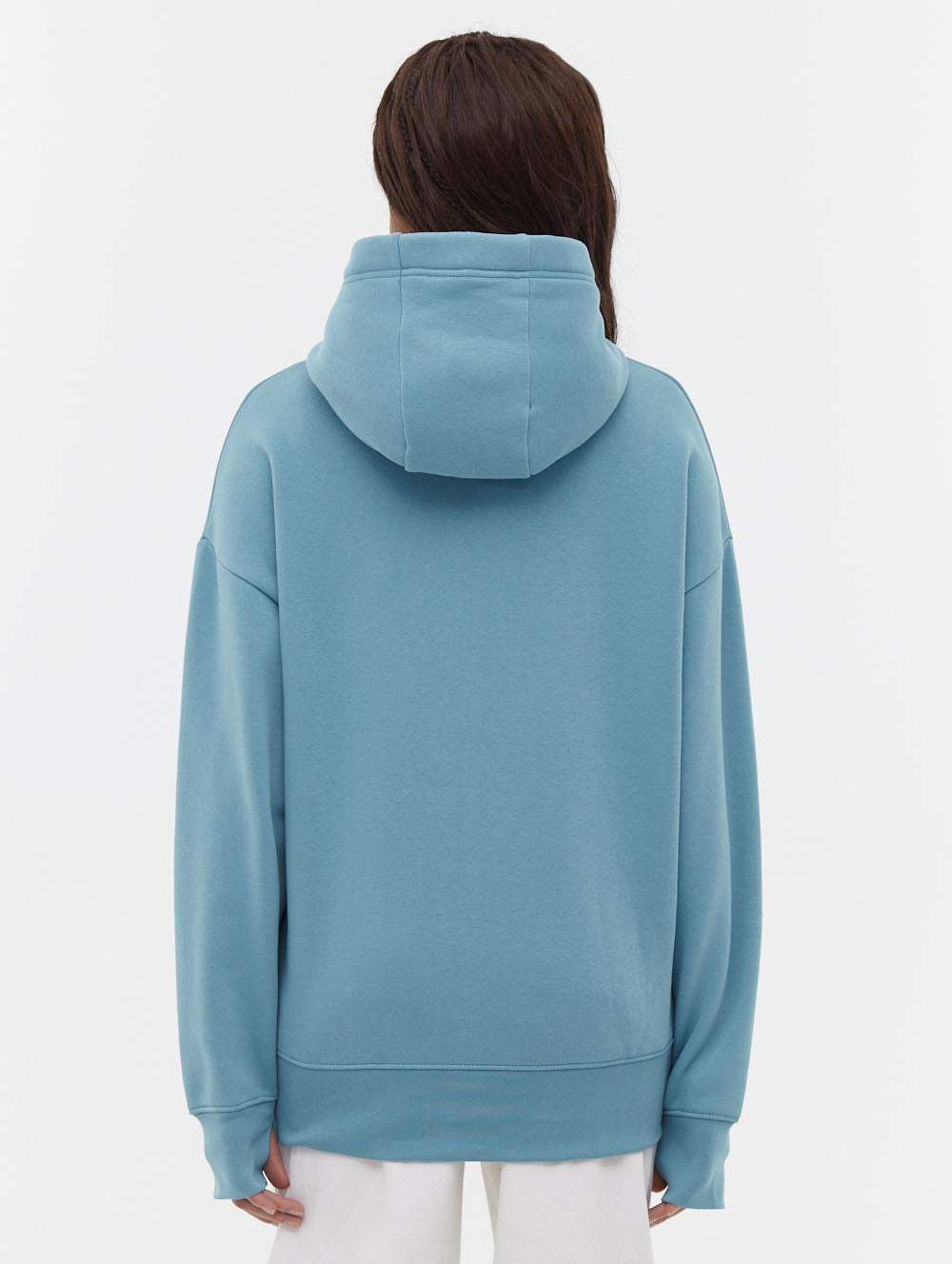 Tyna chandail oversize à capuchon graphique