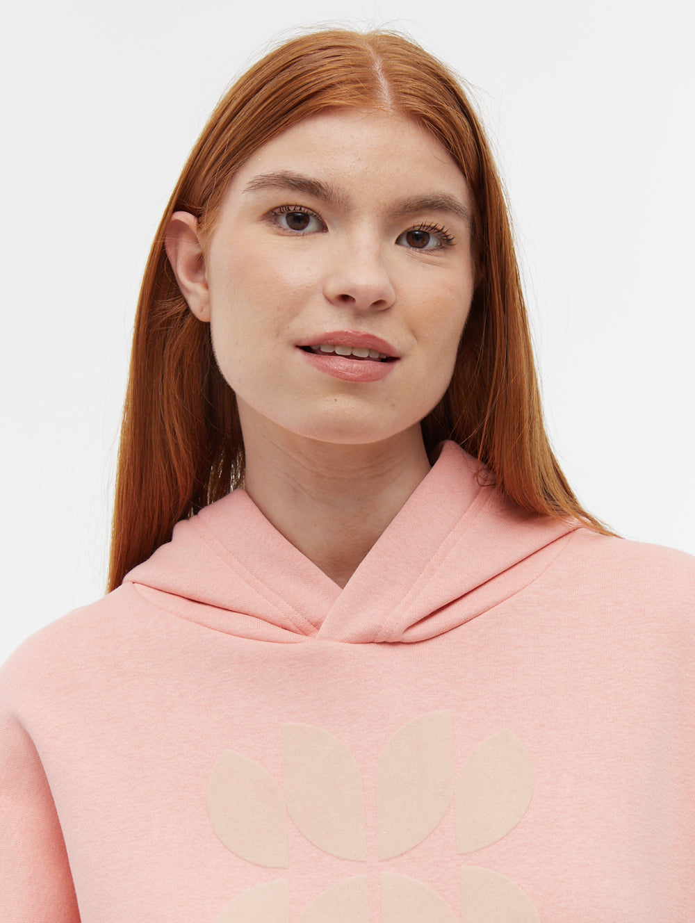 Tyna chandail oversize à capuchon graphique