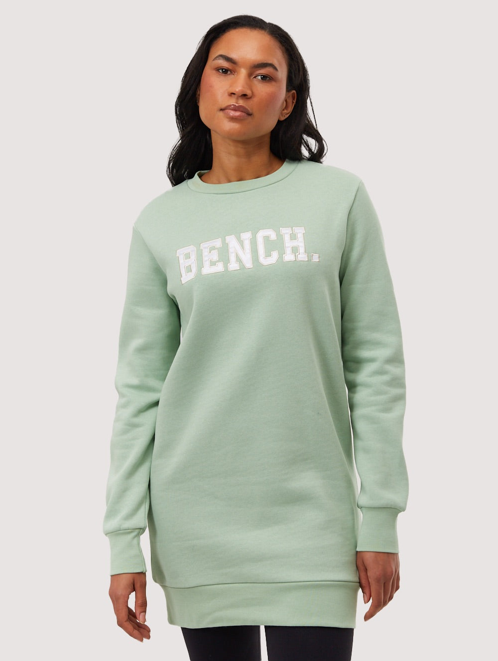 Urlenne robe chandail à col rond logo collégial