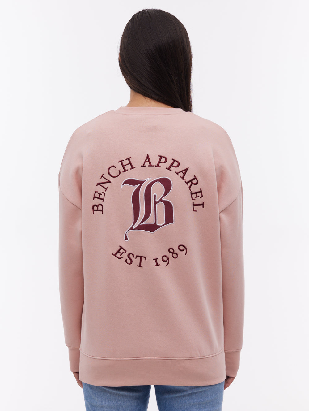 Erlna B chandail à col rond - Rose