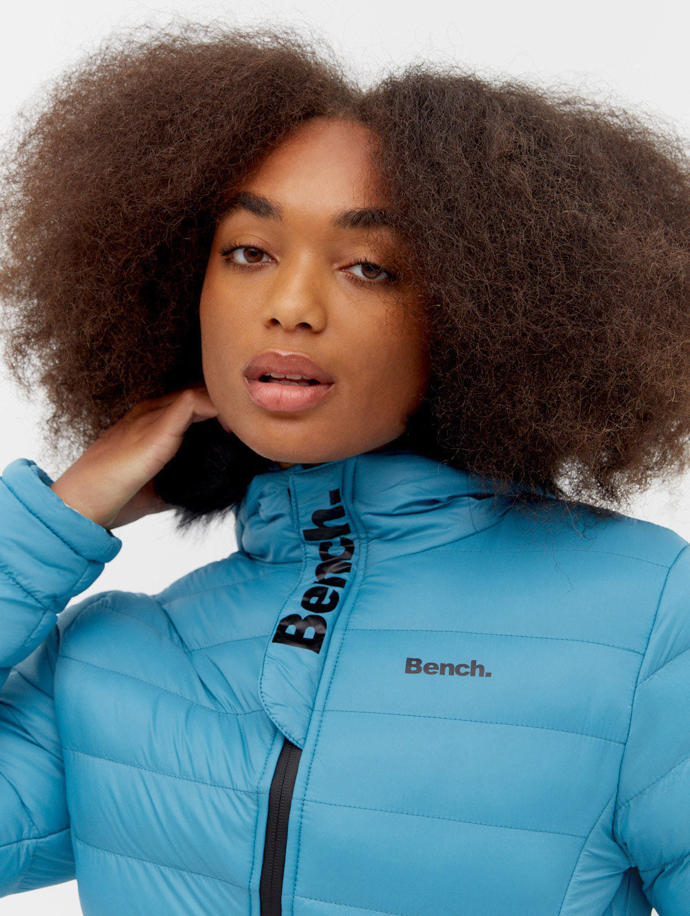LUDLOW Blue Outerwear Jackets Fashion Shot 2