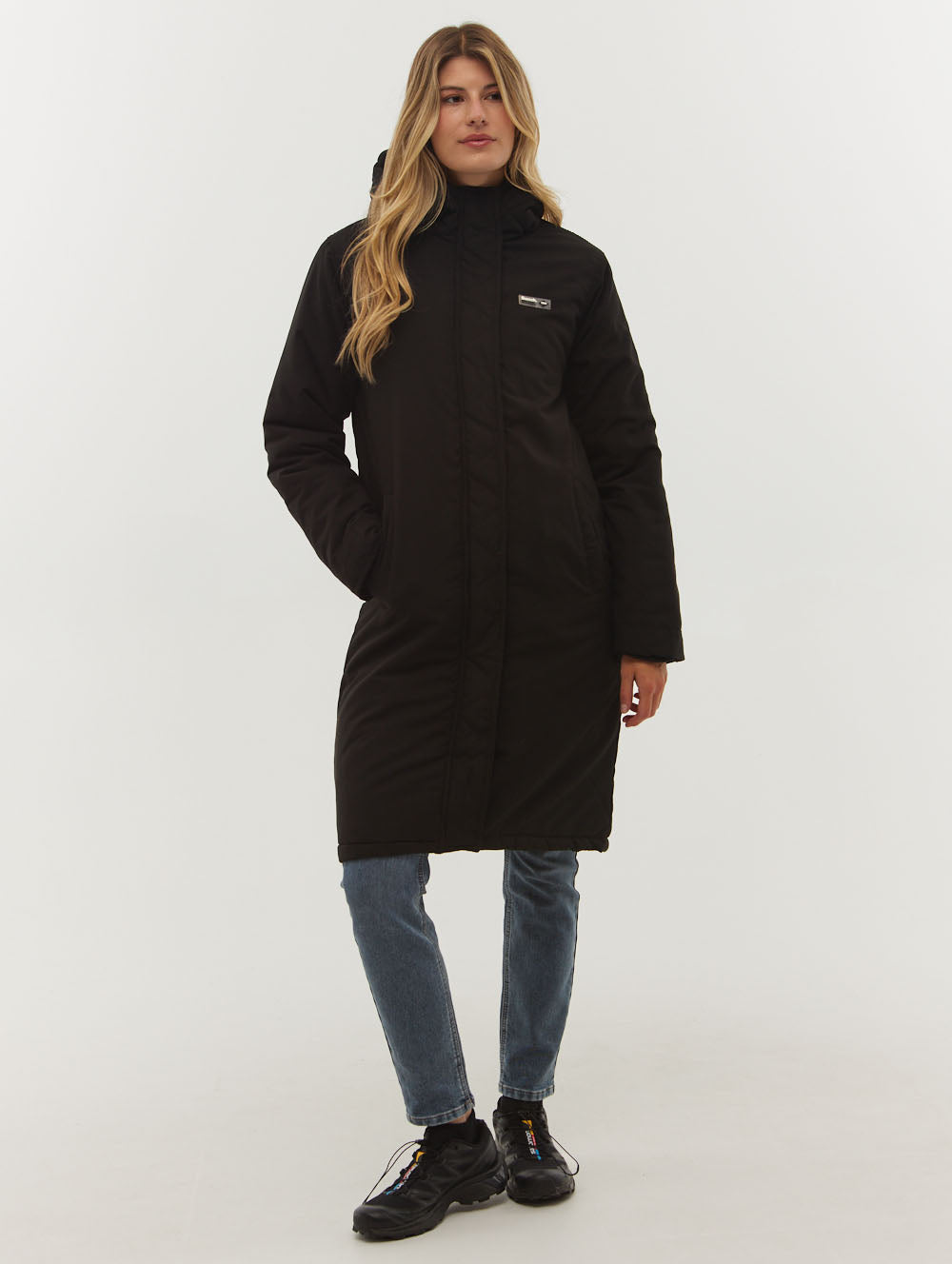 PEPPI Black Outerwear Parkas Shot 6