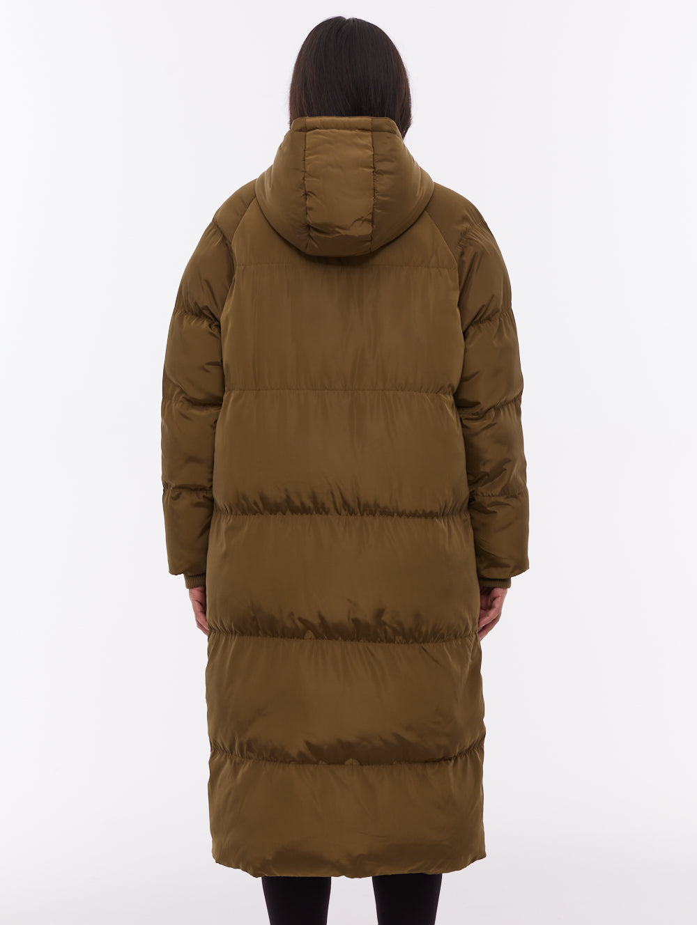 Dans parka matelassé maxi - Vert