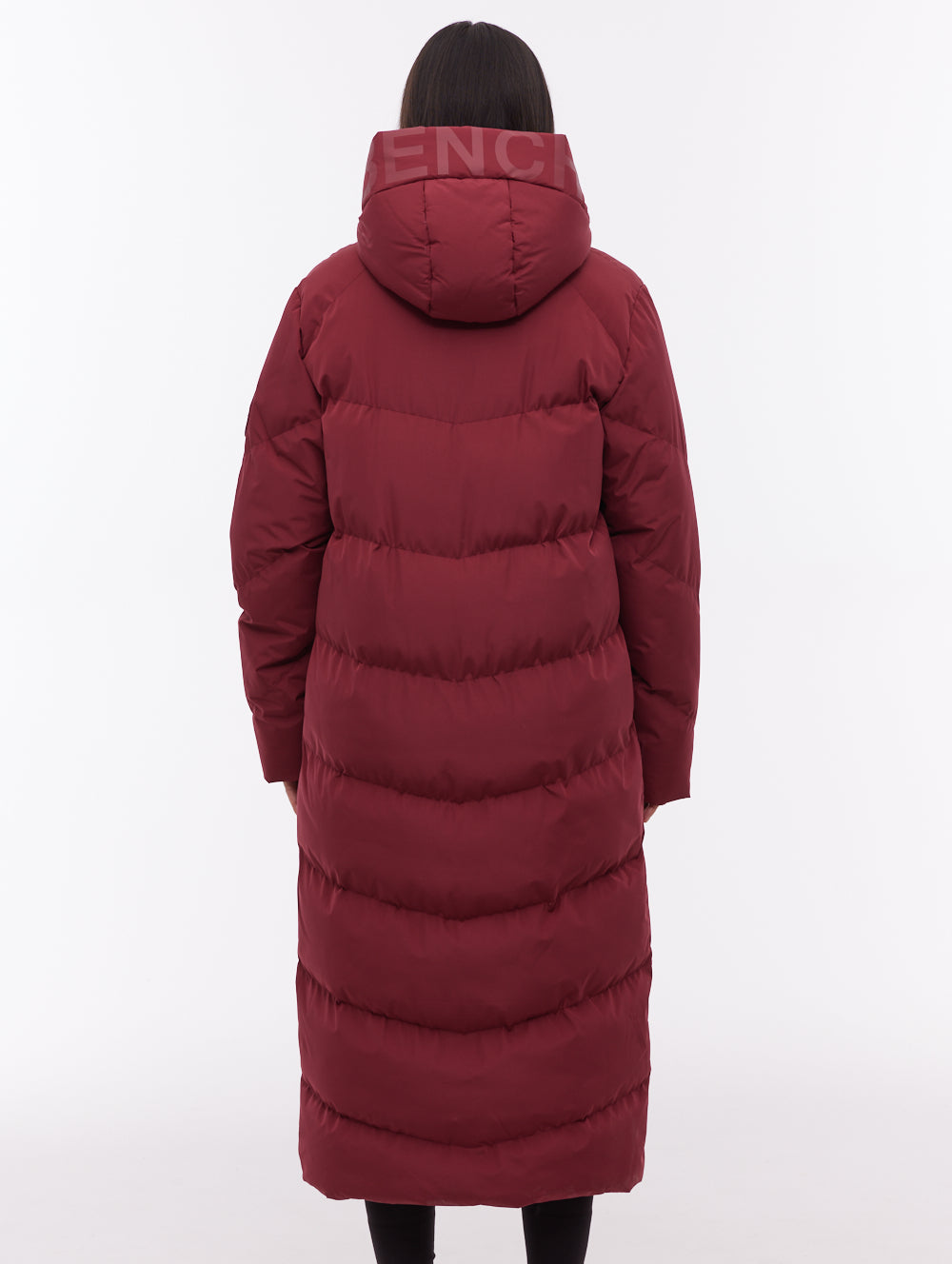Elli parka matelassé maxi - Rouge