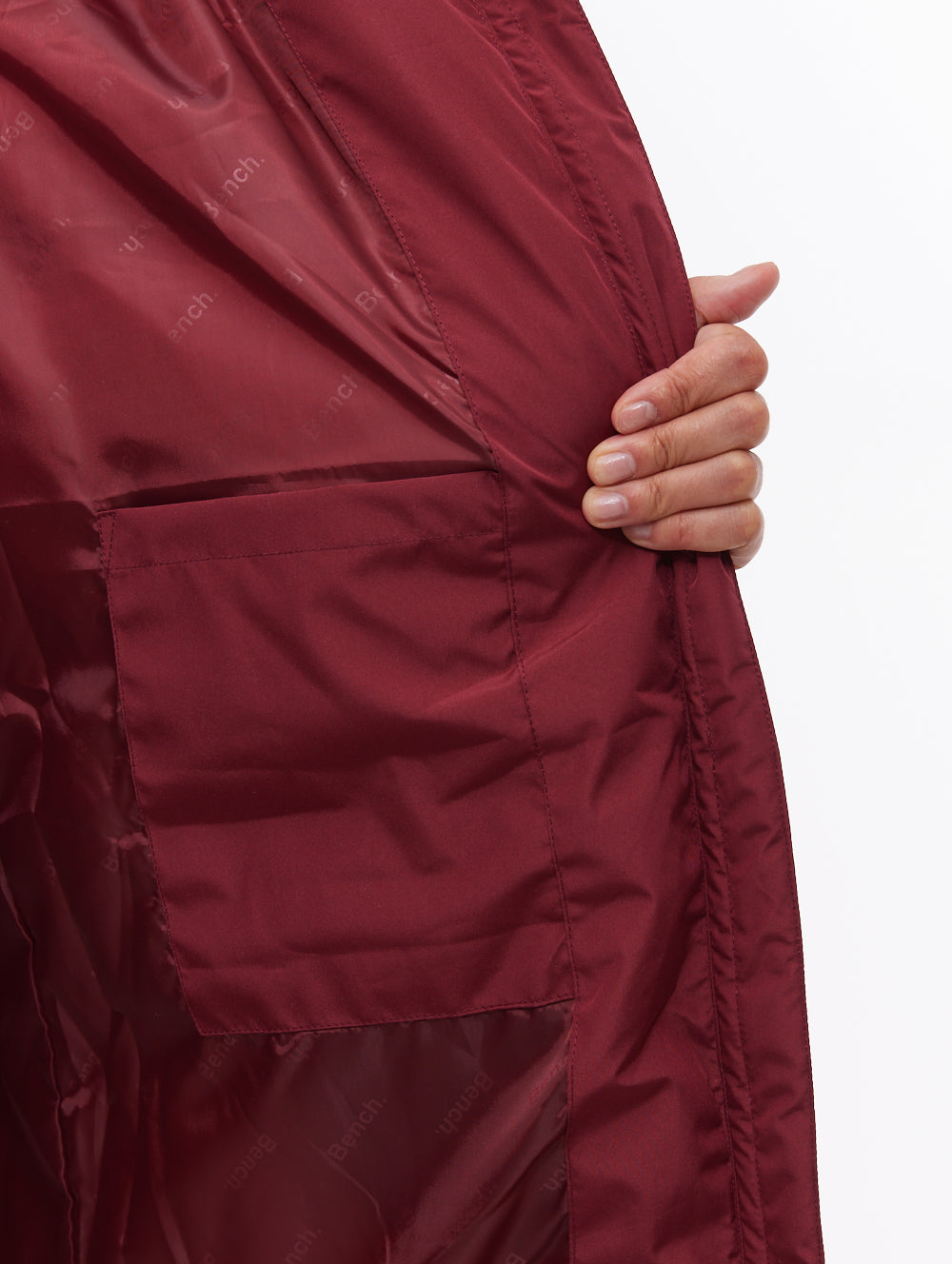 Elli parka matelassé maxi - Rouge