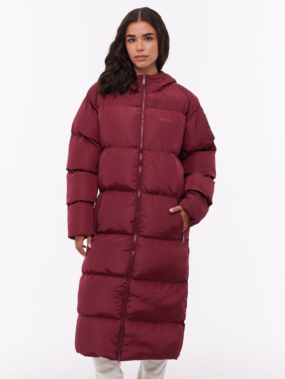 Larah Midi Parka - Red