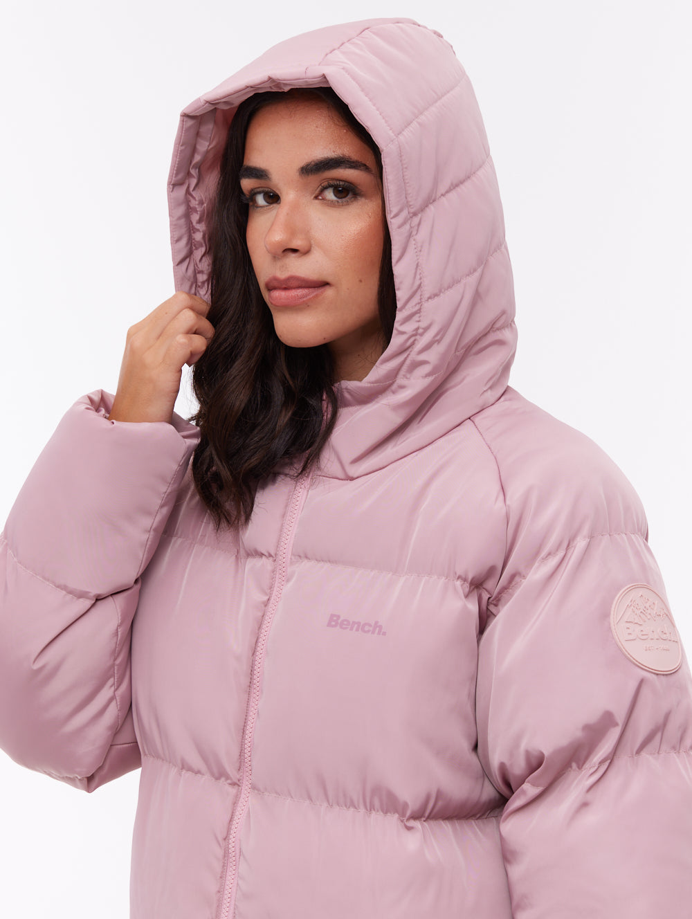 Larah Midi Parka - Pink