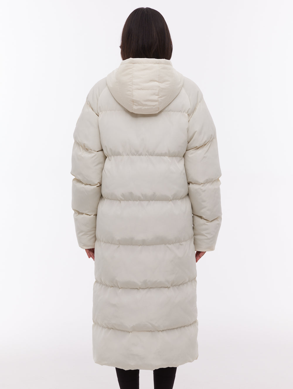 Larah Midi Parka - White