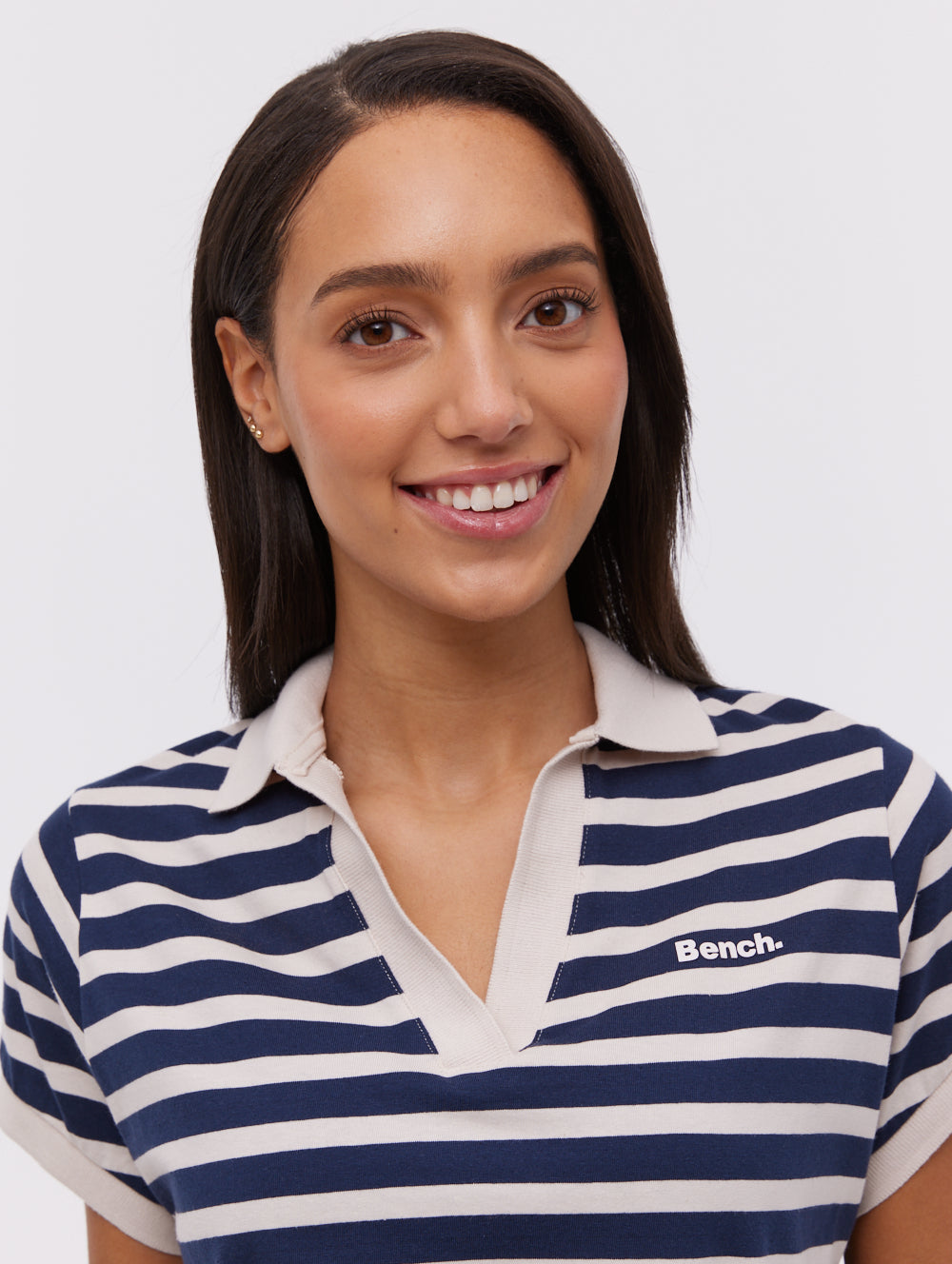 Robe polo à rayures Orenda