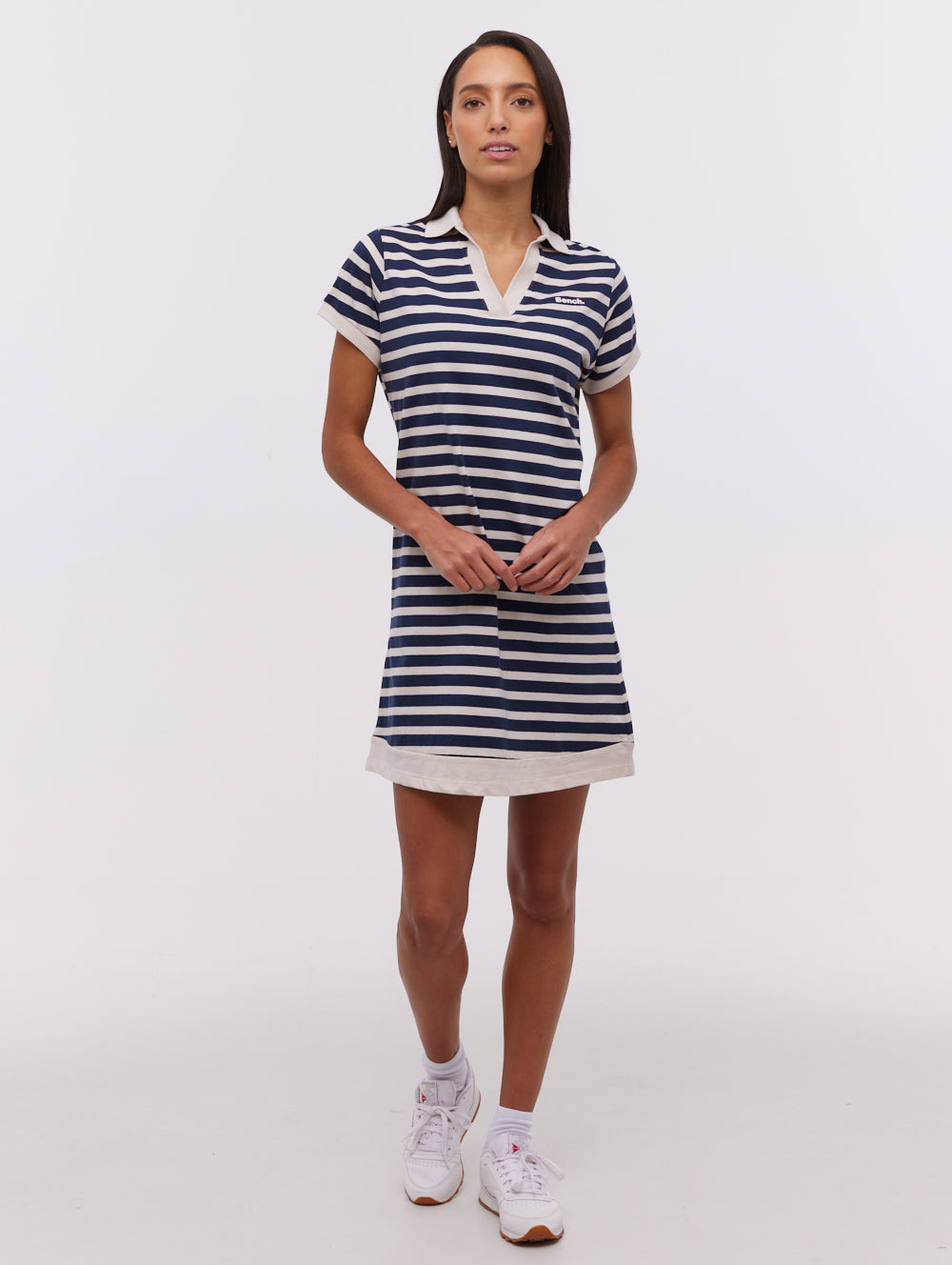Robe polo à rayures Orenda