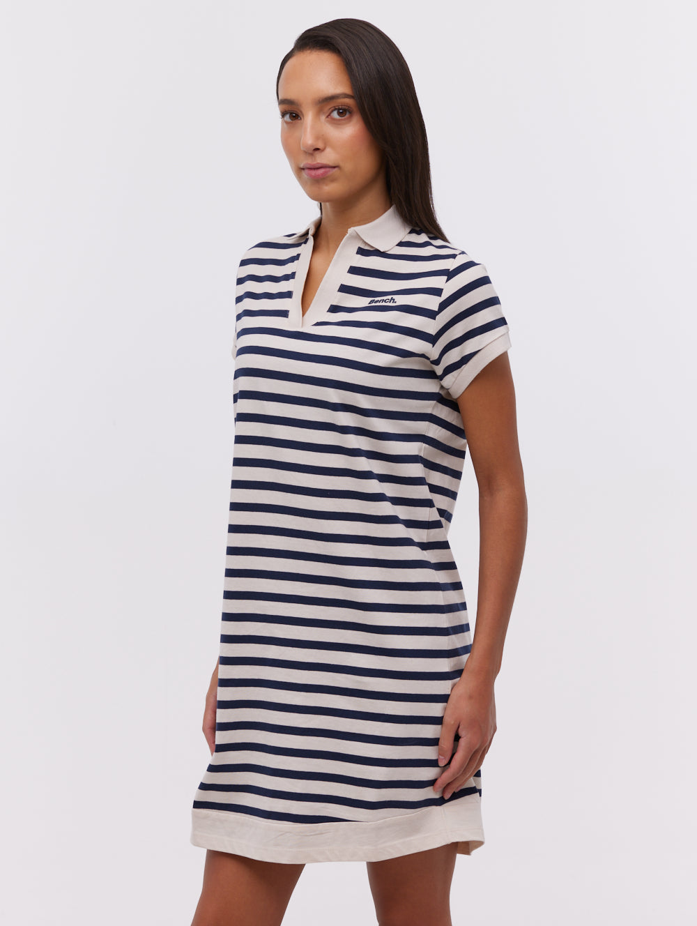 Robe polo à rayures Orenda