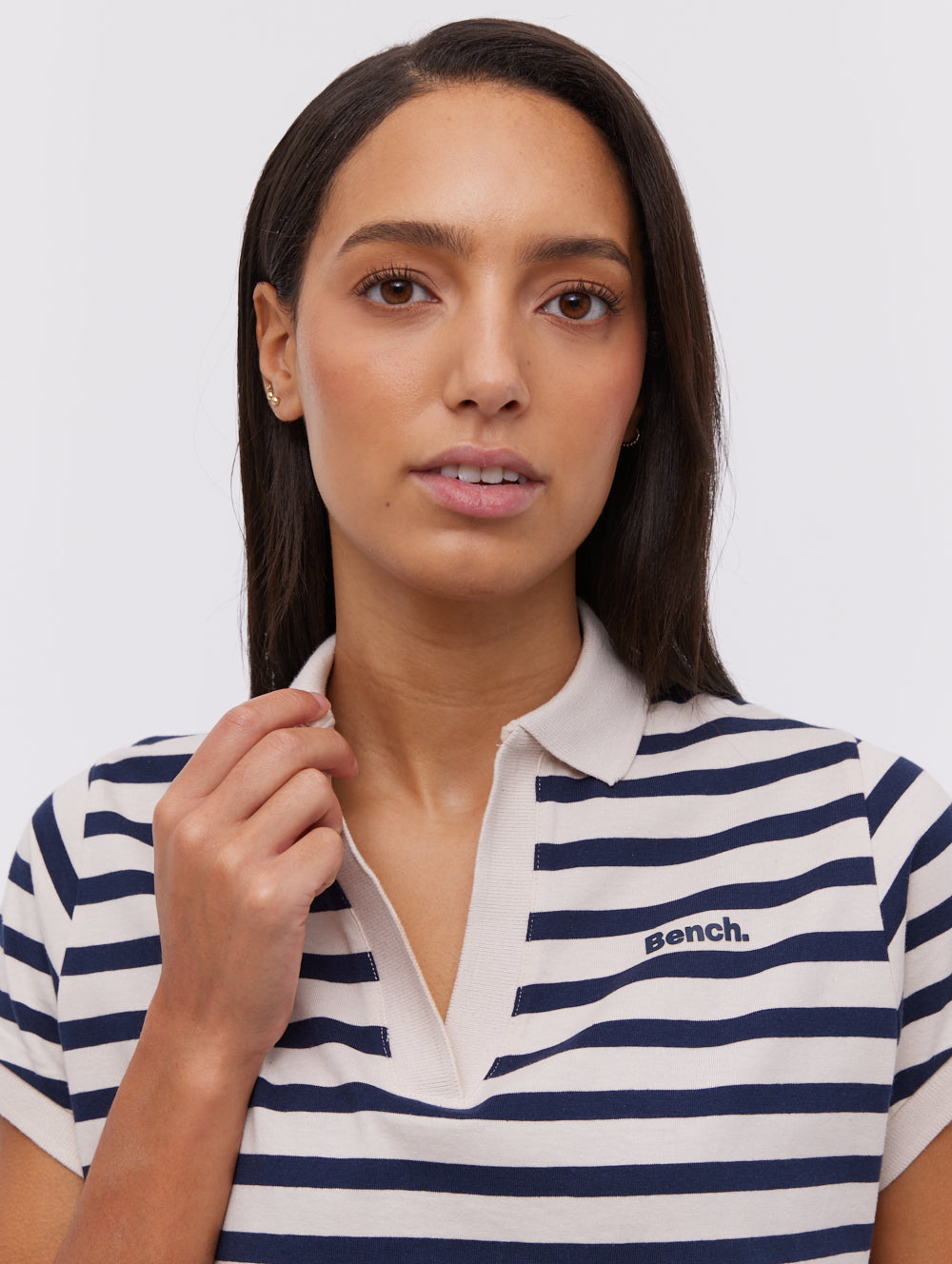 Robe polo à rayures Orenda
