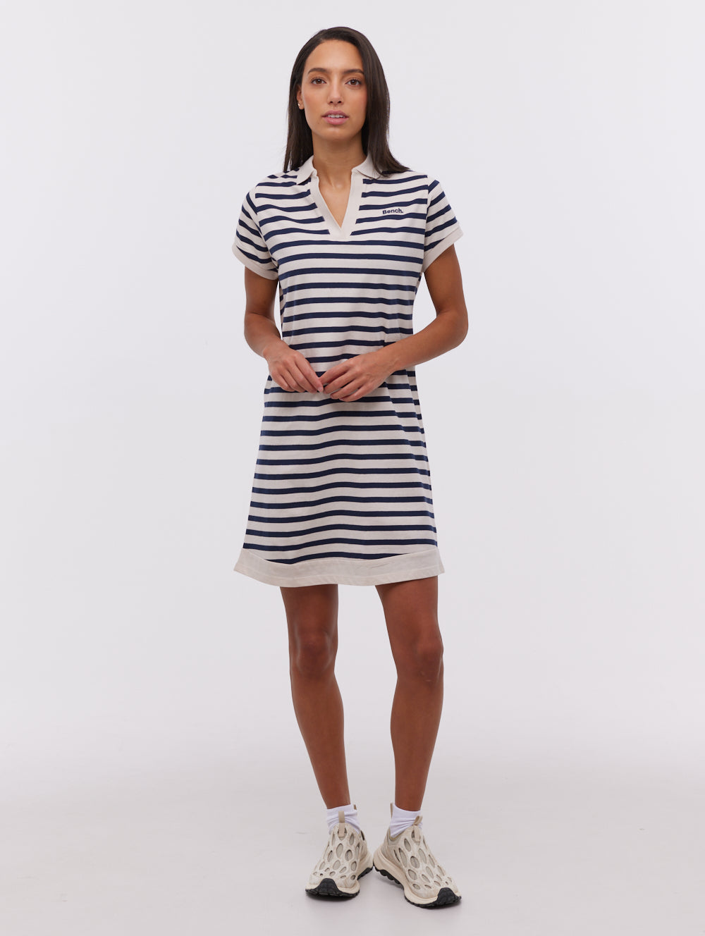 Robe polo à rayures Orenda