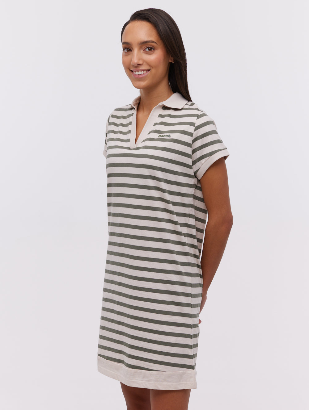 Robe polo à rayures Orenda