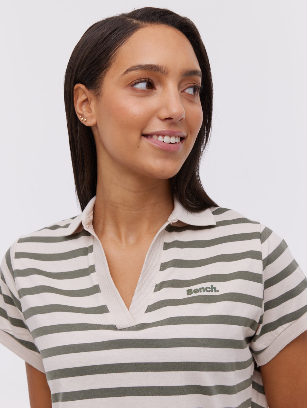 Robe polo à rayures Orenda