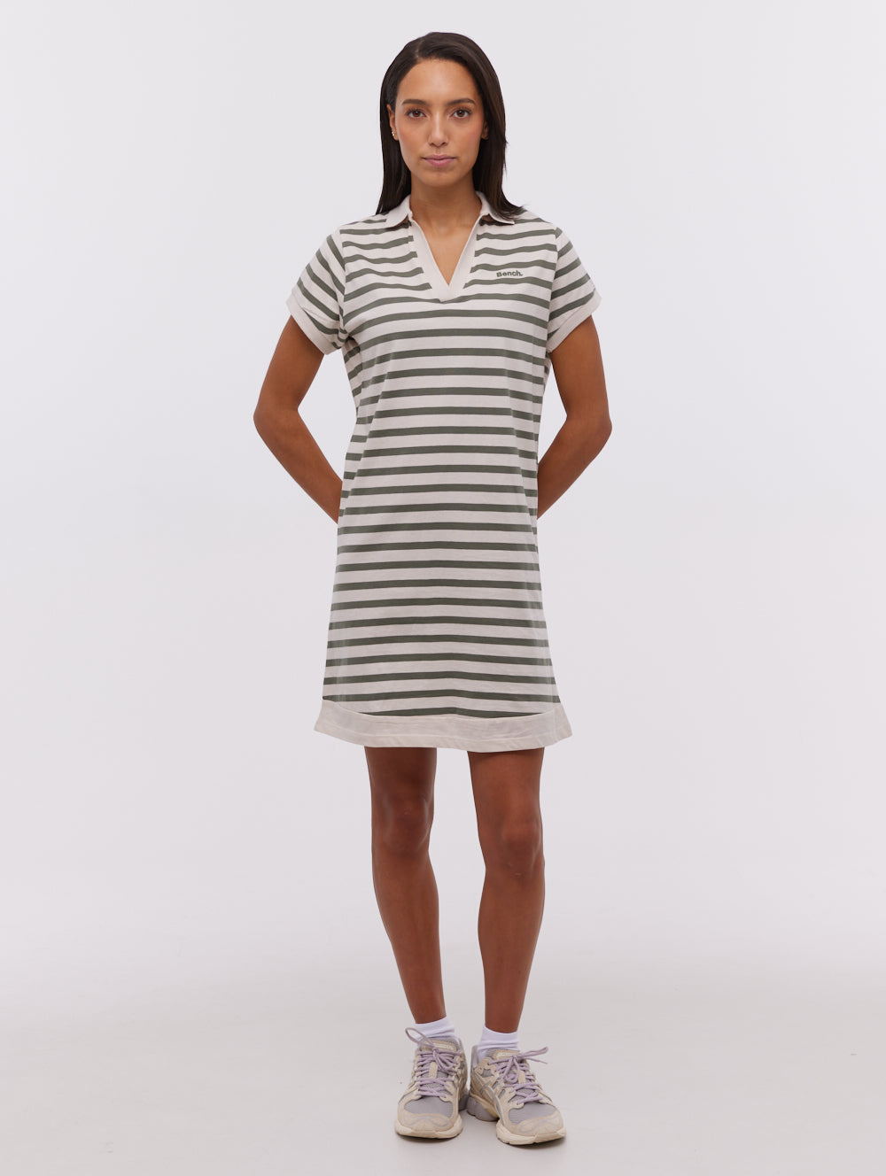 Robe polo à rayures Orenda