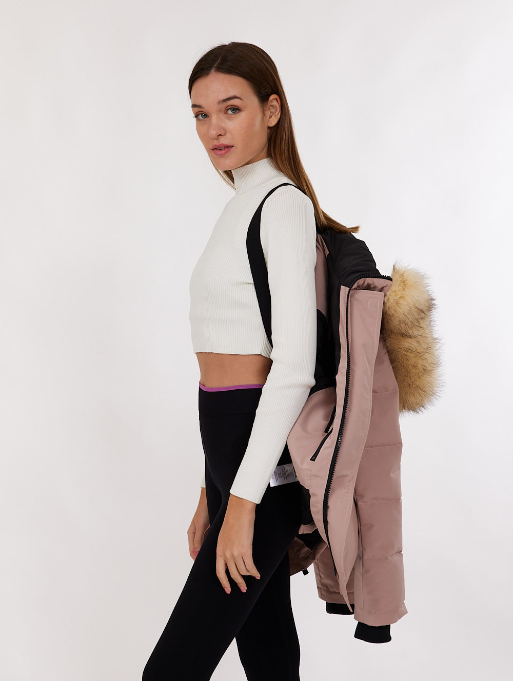ECO Pink Outerwear Parkas Contemporary Shot 4