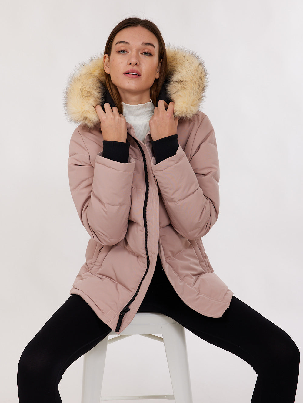ECO Pink Outerwear Parkas Contemporary Shot 2