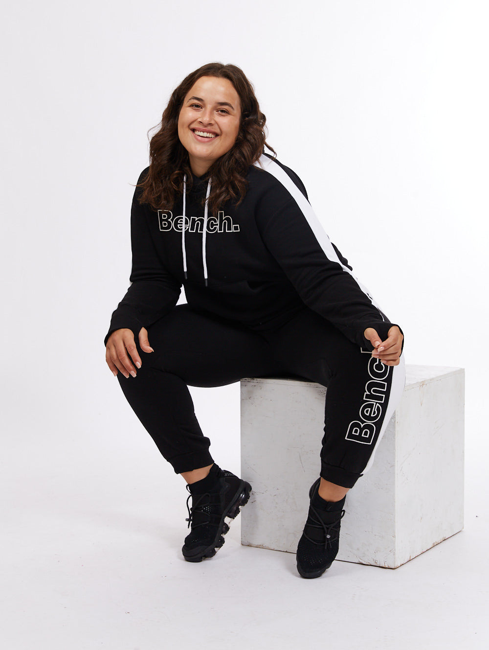 Pantalon de jogging à carreaux de couleur Zarah