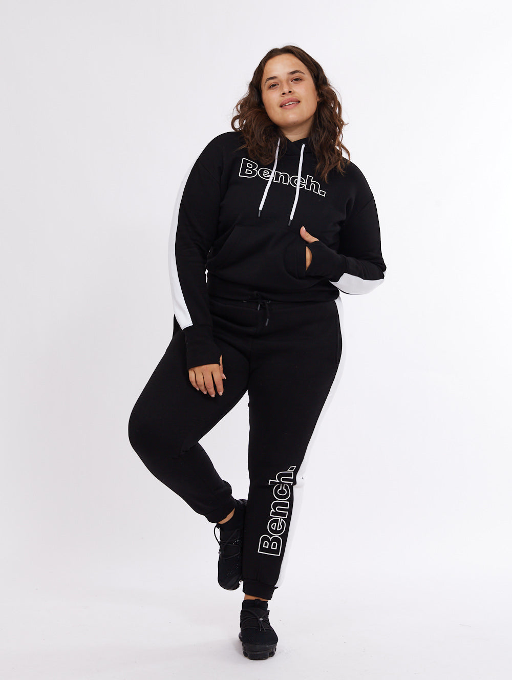 Pantalon de jogging à carreaux de couleur Zarah