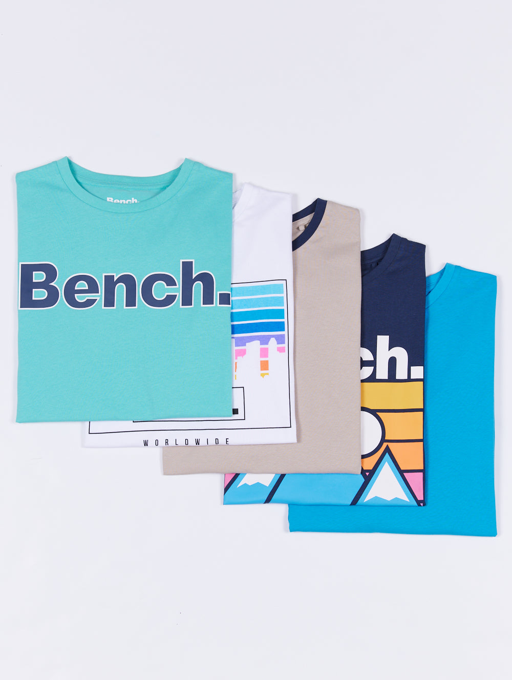 Kansi t-shirt graphique assorti (paquet de 5)