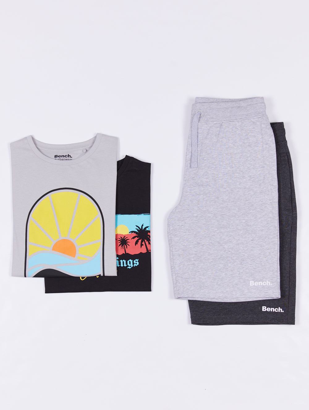 Vetral t-shirt graphique et shorts (paquet de 4)