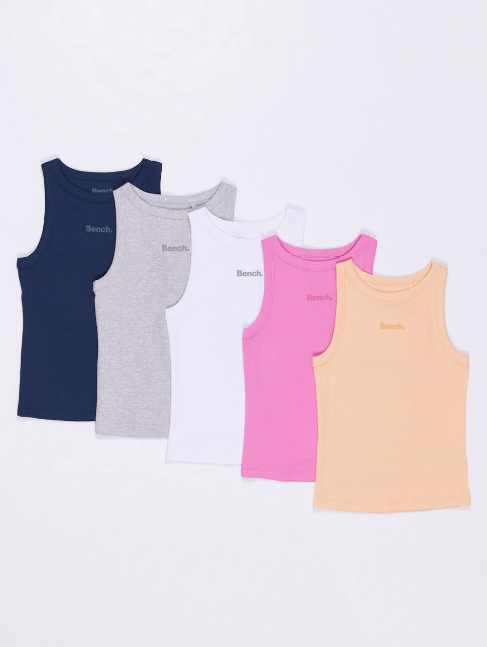 Jayja débardeur côtelé (paquet de 5)