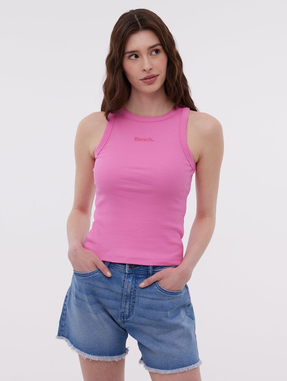 Jayja débardeur côtelé (paquet de 5)