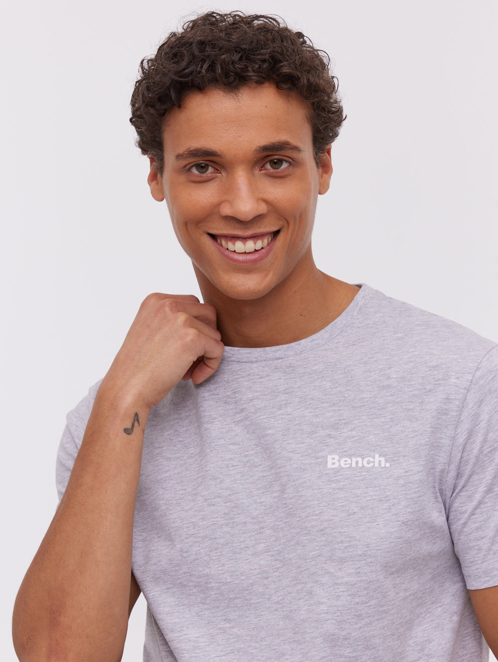 Berrick Emblem T-Shirt - Grey